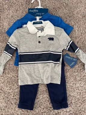 2T boys 3-piece set
